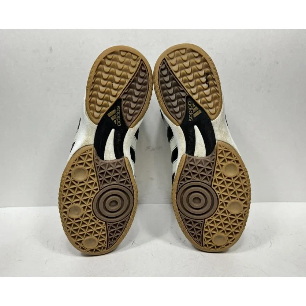 Adidas Samba Millennium Indoor Soccer Shoe Men’s Size 7.5 Black‎ White 088559